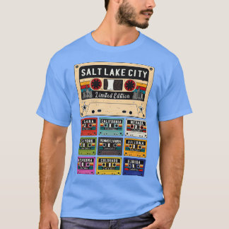 Salt Sjö City retro T Shirt