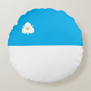 Salt Sjö City (Utah) City flagga Rund Kudde