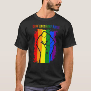 Salt Sjö City Utah Lgbt Pride Month Lgbtq Rainbow T Shirt