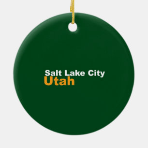 Salt Sjö City, Utah Ornament