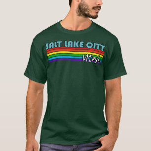 Salt Sjö City Utah Pride Salt Sjö City LGBT Gif T Shirt