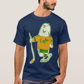 Salt Sjö Golden Eagles Retro Defunct Ice Hockey T Shirt