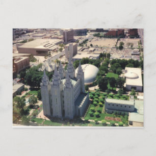 Salt Sjö LDS Temple Vykort