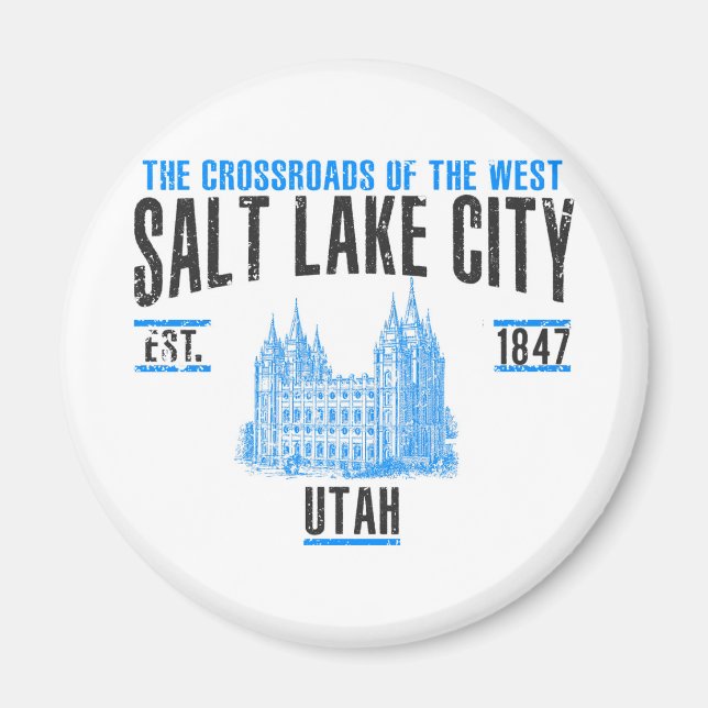 Salt Sjö Magnet (Framsidan)