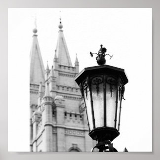 Salt Sjö Temple Poster