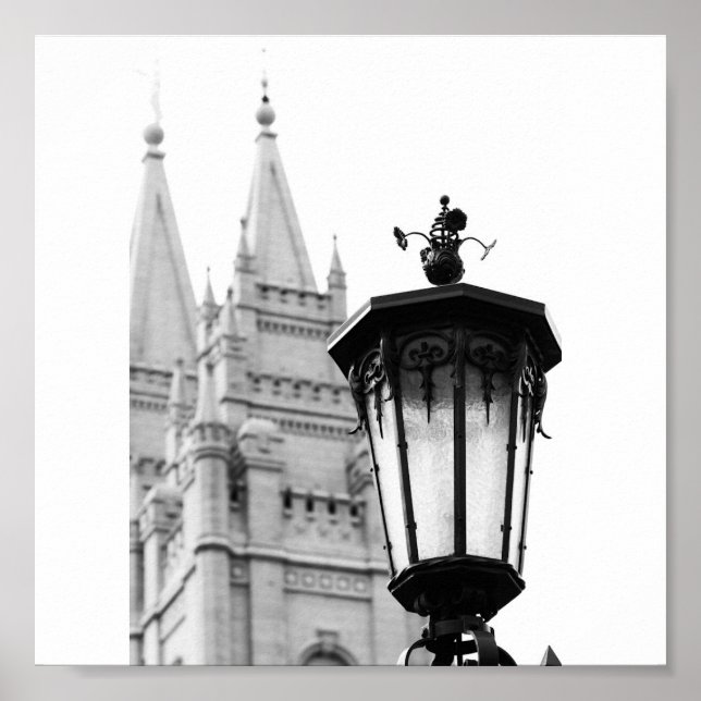 Salt Sjö Temple Poster (Framsidan)