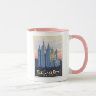Salt Sjö Temple Salt Sjö City, Utah Mugg