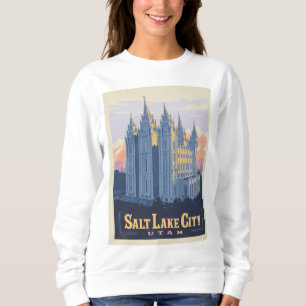 Salt Sjö Temple Salt Sjö City, Utah T Shirt