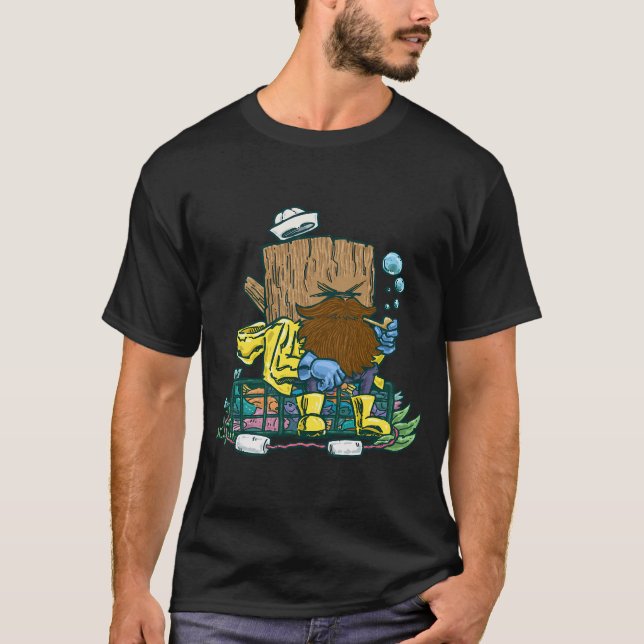 Salt sjölogg t shirt (Framsida)