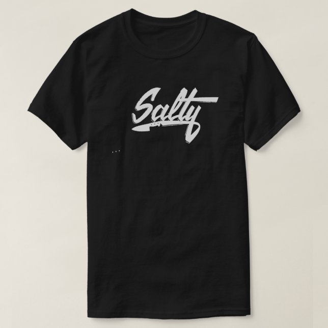 Salt skjorta t-shirt (Design framsida)