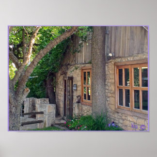 Salt Slickar BBQ - Original Texas BBQ:s hem! Poster