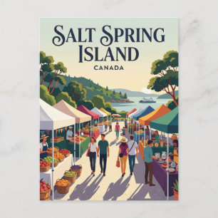 Salt Spring Island Kanada Vykort