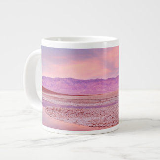 Salt Vatten, Sjö, Badwater, Death Valley Jumbo Mugg