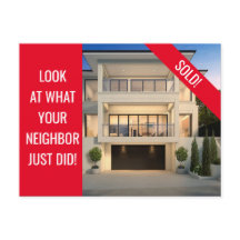 Sålt - vykort för Roligt - rött