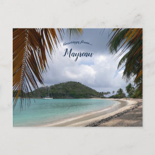 Salt Whistle Bay Beach på Mayreau Vykort