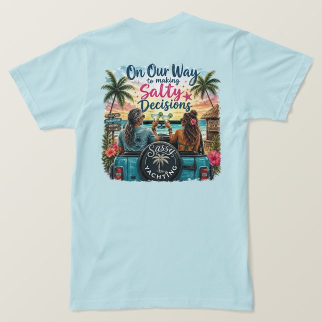 Salta Beslut T Shirt (Design baksida)