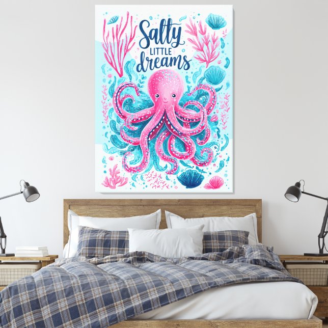Salta Små Drömmar Canvastryck (Insitu (sovrum))