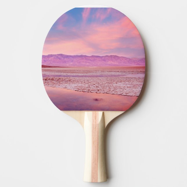 Salta vatten sjön Death Valley Pingisracket (Framsidan)