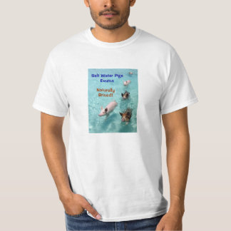 Salta vattenGrisar Exuma naturligt Brined! T-shirt