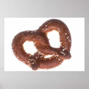 Saltad Pretzel Poster