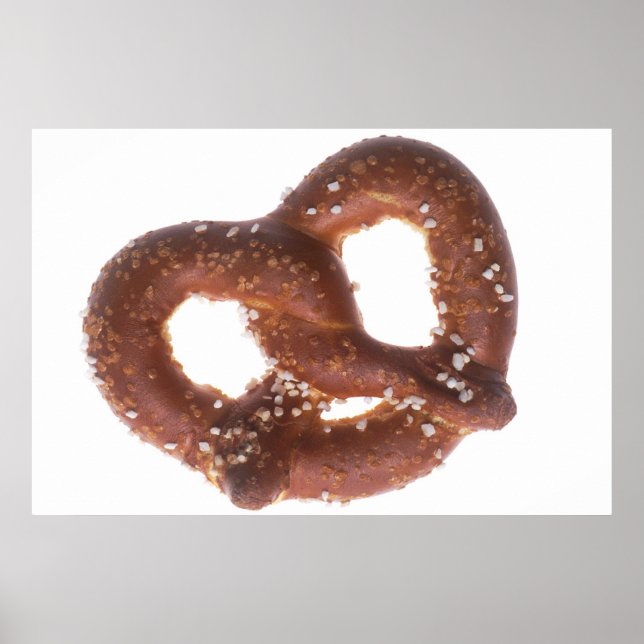Saltad Pretzel Poster (Framsidan)