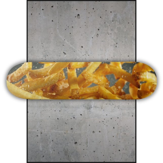 Saltade pommes frites, Foto Mini Skateboard Bräda 18,5 Cm (Skapare uppladdad)