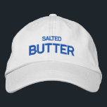 Saltat smör broderad keps<br><div class="desc">Lägg till en aning vilt stil till din garderoba med vår saltade smörets broderade basket. Detta tak har en viskartad utformning av en saltad smörpt som är broderad för en högkvalitativ avsluta. Oavsett om du är ute på en avslappnad dag eller kör fel, är det här skyddshöljet säkert en smakfull...</div>