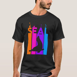 Sältdjursbuskbubbla med Silhouette T Shirt