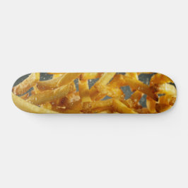 Salted French Fries, Photo Mini Skateboard Bräda 18,5 Cm