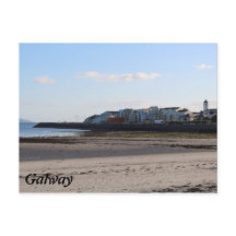 Salthill Beach Galway vykort