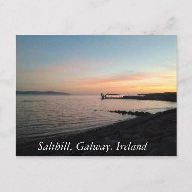 Salthill, Galway, Irland Vykort (Framsida)