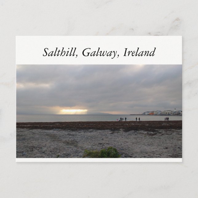 Salthill, Galway, Irland Vykort (Framsida)