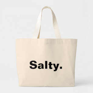 saltig en ord minimalism design jumbo tygkasse