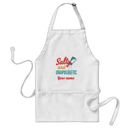 Saltig och Ouppfostrade – Retro Diner Saltkar Förkläde