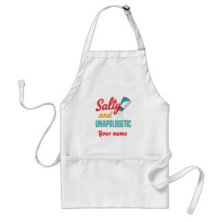 Saltig och Ouppfostrade – Retro Diner Saltkar Förkläde