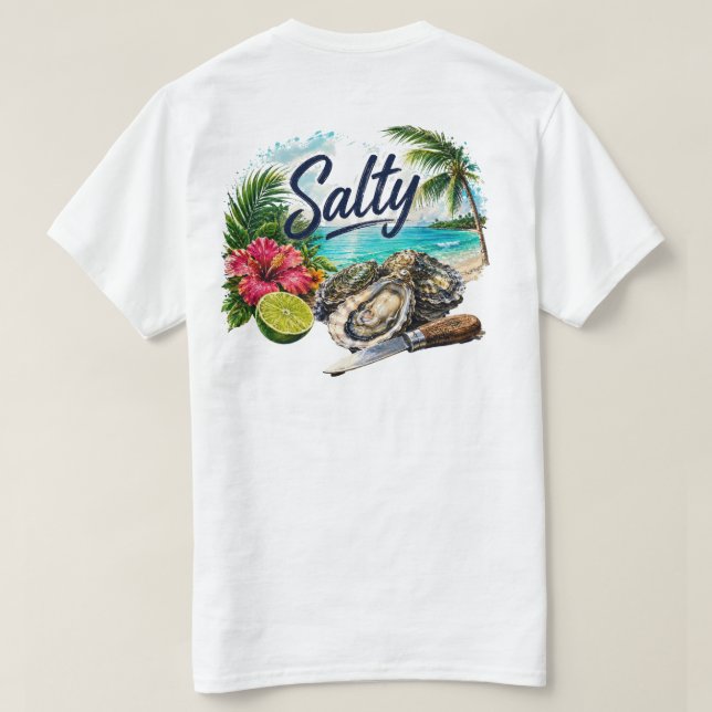 Saltig T Shirt (Design baksida)