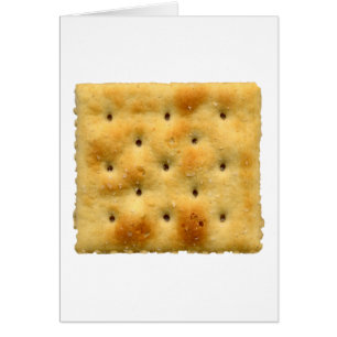 Saltine Soda Crackers Hälsningskort