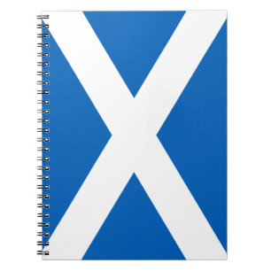 Saltire ~ Flagga of Scotland Anteckningsbok