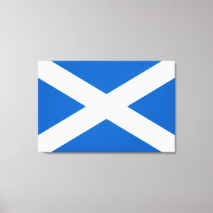 Saltire ~ Flagga of Scotland Canvastryck