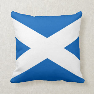 Saltire ~ Flagga of Scotland Kudde