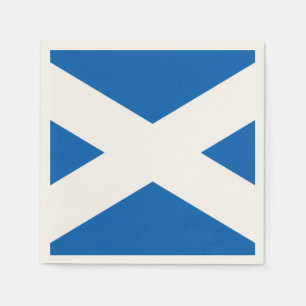 Saltire ~ Flagga of Scotland Pappersservett