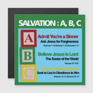 Saltning ABC Magnet