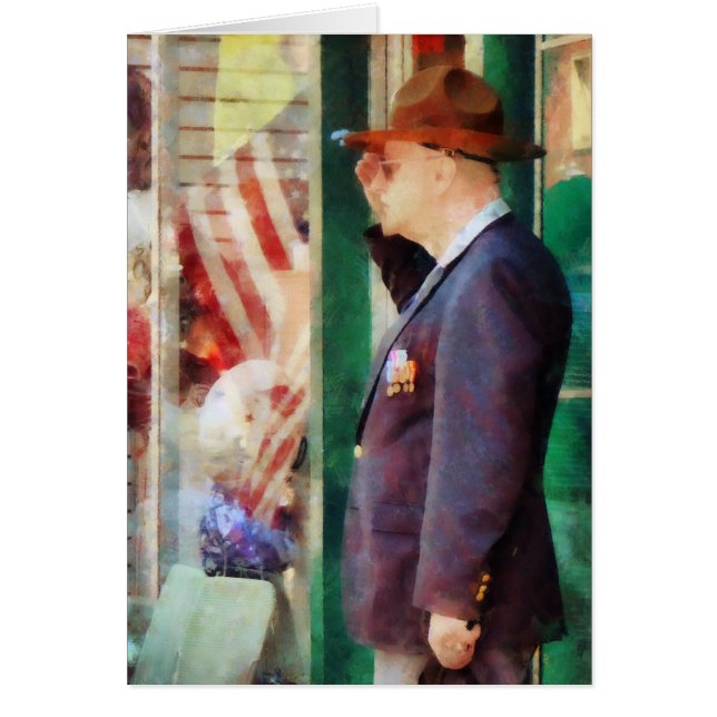 Saltning av Flagga Hälsningskort (Framsidan)