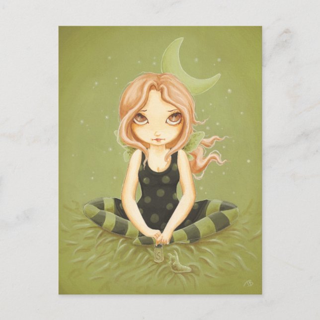 Saltning av slussar - vykort för mejerilsling (Framsida)