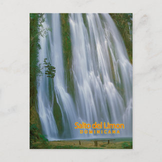 Salto del Limon Dominicana Vykort