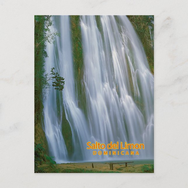 Salto del Limon Dominicana Vykort (Framsida)