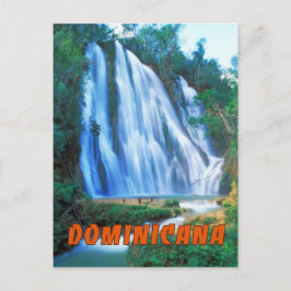 Salto Lemon Falls Dominicana Vykort