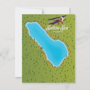 Salton Sea California USA karta