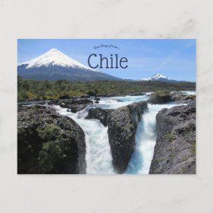 Saltos del Rio Petrohué Chile Vykort