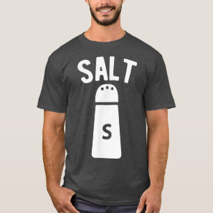 Saltsalt och pepparmatchande Halloween-lager T Shirt